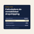 Calculadora de rentabilidad dropshipping